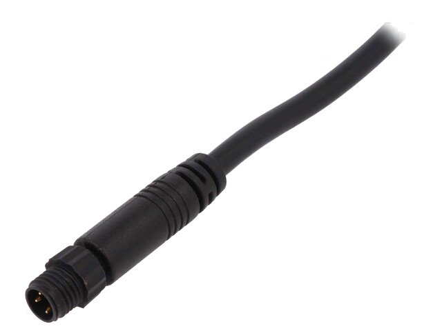 Connector: M8; 2m; mannelijk; PIN: 3; recht; met wartel,met kabels Connector: M8; 2m; mannelijk; PIN: 3; recht; met wartel,met kabels